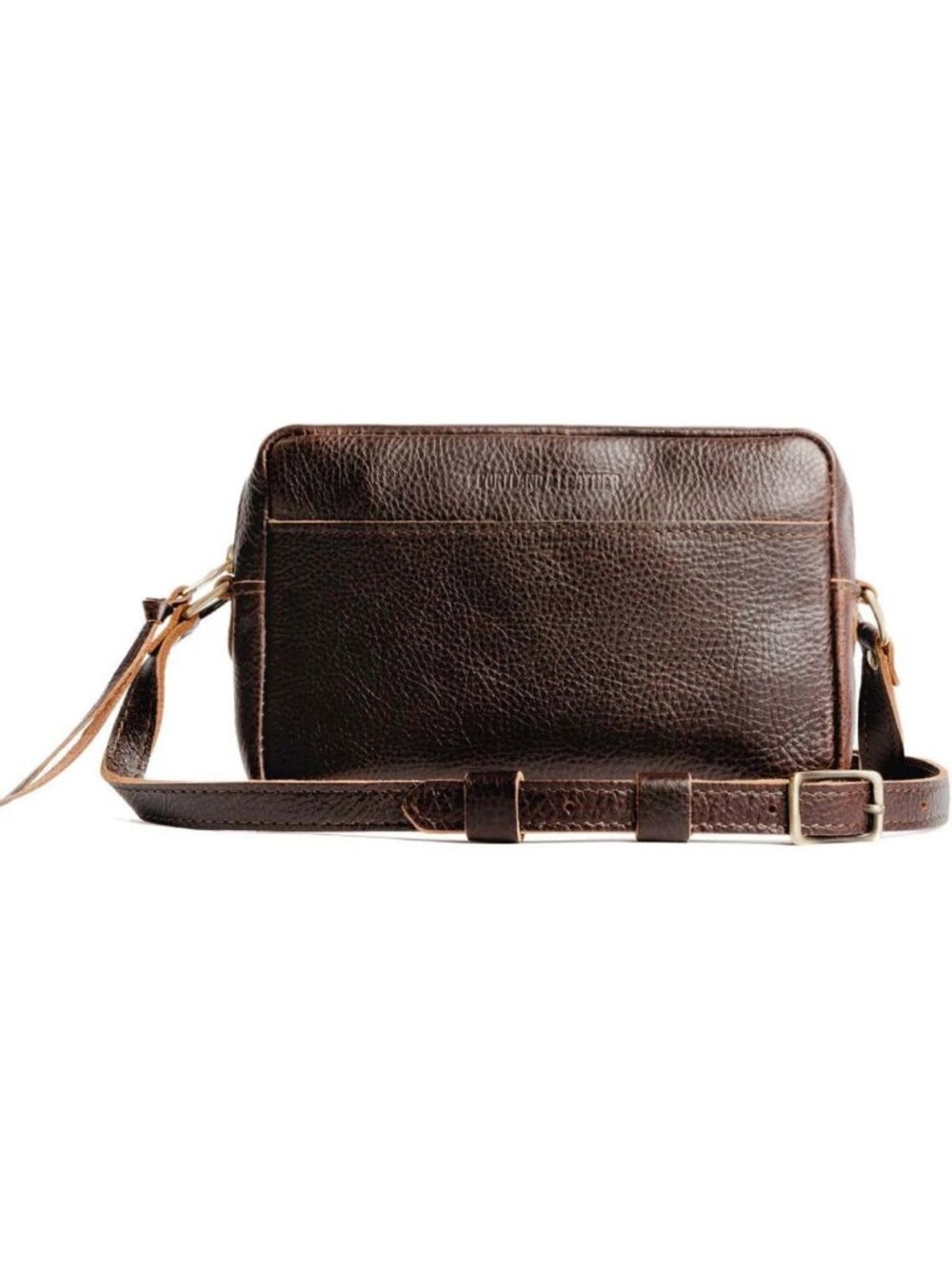 Stylish Large Leather Camera Bag Purse for Women - Durable Full-Grain Design